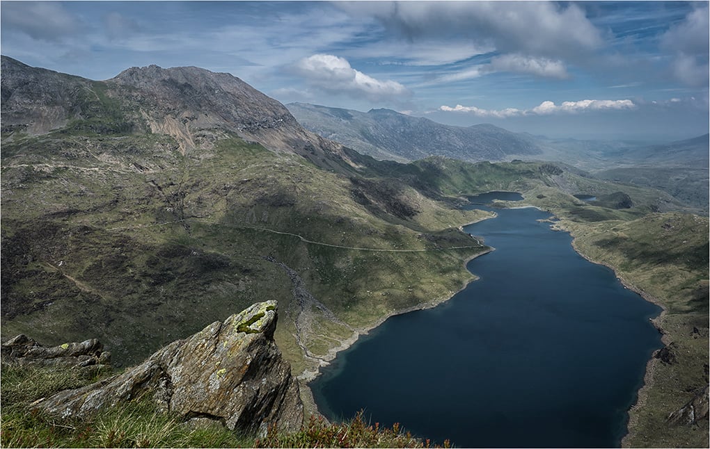 Llyn Llydaw from the Watkins Path