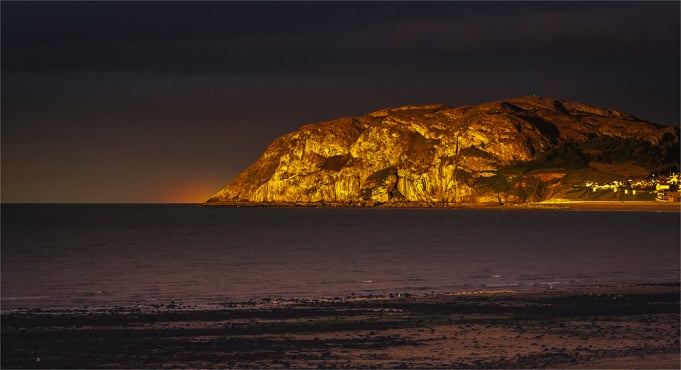 HC Trevor Brown - Evening Sun on little Orme